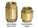 Porovnani HEAVY DUTY a klasicke zp. klapky